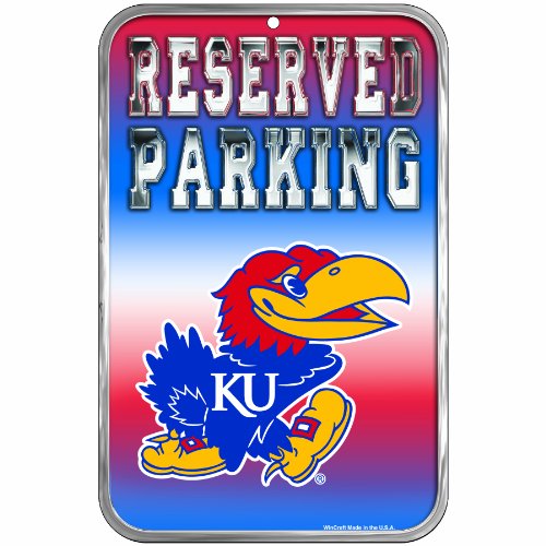 NCAA Kansas Jayhawks 11-by-17 inch Locker Room Sign