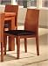 Furniture FX UO100DSCCH1 Square Dining Chair in Cherry