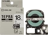 KING JIM �e�v��PRO�e�[�v�J�[�g���b�W �}�b�g���x��(18mm��) SB18S