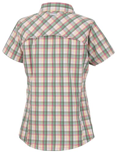 COLUMBIA Girl's Silver Ridge Plaid T Shirt MC pink taffy (Taille cadre: 164-176) chemise