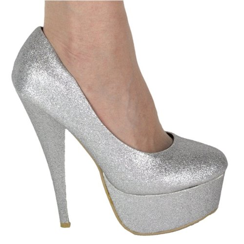 High Heels Pumps Plateau im Italy