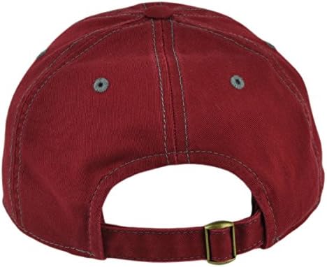 NCAA Washington State Cougars Relaxed Slouch Garment Wash Hat Cap Sun Buckle