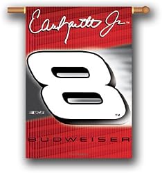 Dale Earnhardt Jr.#8 NASCAR 3' x 5' Premium 2-Sided Banner Flag by BSI Products Inc.
