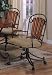 Kitchen & Housewares : Keswick Caster Arm Chairs By Coaster Furniture