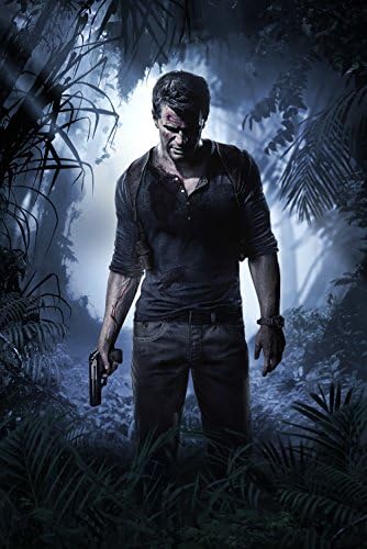 Mary-S Uncharted 4 A Thief End Game Art Silk Print Poster 12x18'' 20x30'' 24x36'' 32x48" images Bedroom Living Room Decoration YX1143