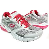 SKECHERS 11795 RIVAL LIGHT GRAY/PINK WOMENS RUNNING Size 11M