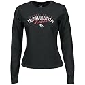 Reebok Arizona Cardinals Ladies Black Property Of Long Sleeve T-shirt