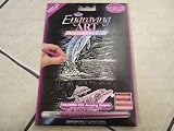 Royal Brush 5 Inch x7 Inch Holographic Engraving Kit - Jumping Dolphin