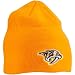 NHL Reebok Nashville Predators Gold Basic Logo Knit Beanie