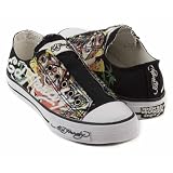 Ed Hardy Lowrise 500 Black sneakers