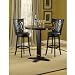 Hillsdale Furniture 4975PTBBLKS2VD Dynamic Designs Pub Set, Black