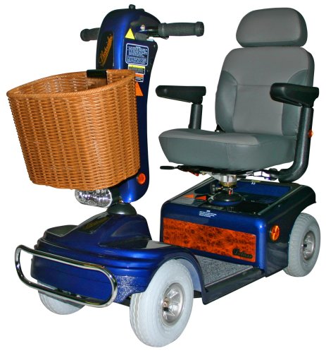 Shoprider Sunnrunner 4 Wheel Scooter, Blue