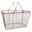 Smith & Hawken® Metal Basket - Copper (17x10.4")