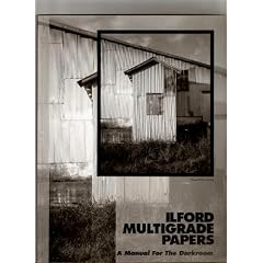 Click here to buy Ilford Multigrade Papers: A Manual for the Darkroom by Ilford.