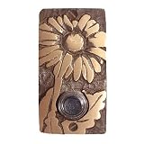 Bronze Daisy Doorbell Surround