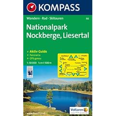 Nationalpark Region Nockberge, Liesertal: Wander- und Bikekarte. GPS-compatible. Mit Panorama. 1:50.000
