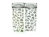 Pack of 24- Temporary Body Art (Black And White) By Bulk Buys