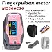 Kinder-Pulsoximeter Fingerpulsoximeter für Kinder PULOX MD 300 C54 inkl. Gratis Silikonprotektor und 2 Batterien (AAA)