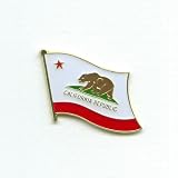 Produkt-Bild: USA Kalifornien California Los Angeles Flag Badge Flaggen Pin Pins Anstecker 830
