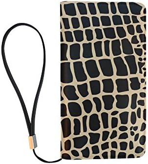 HomeWishes Animal Pattern Microfiber Men's Clutch Purse Multicolor