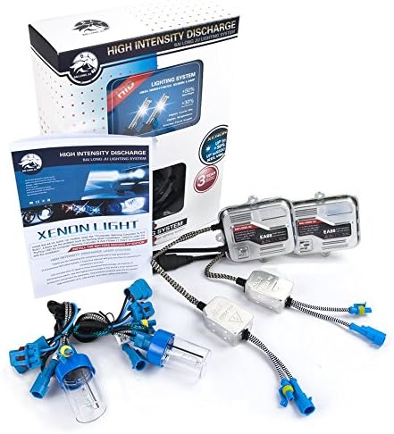 RaThun 55W H7 5500K HID Xenon Conversion Kit with Premium Alloy Standard Size Ballasts - 3 Year Warranty