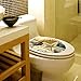 Hatop Toilet Seat Wall Sticker Decals Vinyl Art Wallpaper Removable Decor (E)