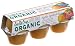 Santa Cruz Organic Apple Apricot Sauce, 6-Pack, 4-Ounce Cups (Pack of 4)