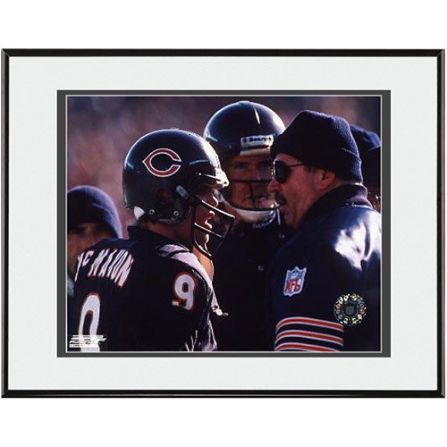 Photo File Chicago Bears Jim McMahon/Mike Ditka Framed Photo