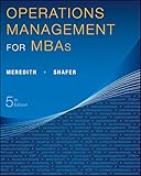 Operations Management for MBAs
