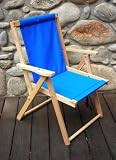 Highlands Deck Chair - Atlantic Blue