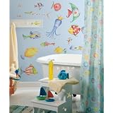 RoomMates RMK1179SCS Sea Creatures Peel and Stick Wall Decal