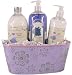 Lavender Lavande du Pays Gift Basket from France: Shea butter bubble bath body lotion & liquid soap Image