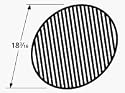 Cast Iron Cooking Grid for Big Green Egg Grills