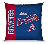 Atlanta Braves Vertical Stitch 27 Pillow