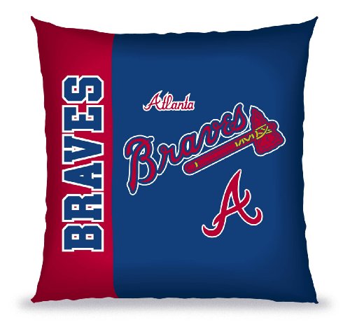 Buy Atlanta Braves Vertical Stitch 27 Pillow