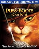 Puss in Boots (DVD + Blu-ray Combo Pack) (Bilingual/Bilingue)