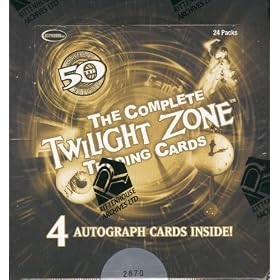 The Complete Twilight Zone 50th Anniversary Trading Cards (Rittenhouse) - Box