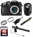 Panasonic Lumix DMC-GH3KBODY DMC-GH3K (Body) + Panasonic H-HS35100 35-100 + Panasonic DMW-MS2 Directional and Stereo Microphone + 16GB Kit