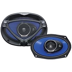 Kenwood KFC-M 6932 A Ovaler 3-Wege-Lautsprecher (350 Watt) blau