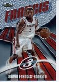 2003 04 Topps Finest Basketball Card #3 Steve Francis Houston Rockets