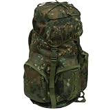 from Pro-Force Pro-Force Army Rucksack Military Backpack Day Pack Hiking 25L BW Flecktarn Camo