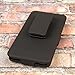 Amazon Fire Phone Belt Clip, MPERO Collection 3 in 1 Tough Black Kickstand Case for Amazon Fire Phone