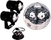 American DJ M-502L 12 Inch Mirror Ball Kit With Motor 2 Pinspots And Gels