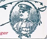 1910 General Pershing Commander Cigar Sign, Enjoyment!