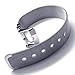 KONOV Women's Stainless Steel Bangle Bracelet - Silver
