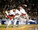 Sporting Goods : Curt Schilling Hand Signed Triple Exposure 8x10 Photograph