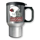 Arizona Cardinals 16oz Stainless Steel Travel Mug