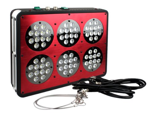 (New Release) TaoTronics TT-AL04 Aquarium Coral Reef Tank LED Grow Light (212w Output; Blue/White Ratio- 1:2)