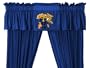 NCAA Kentucky Wildcats - 5pc Jersey Drapes Curtains and Valance Set