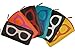 ili 6462 Leather Eyeglass Case (Leaf/ Hot Pink),One Size